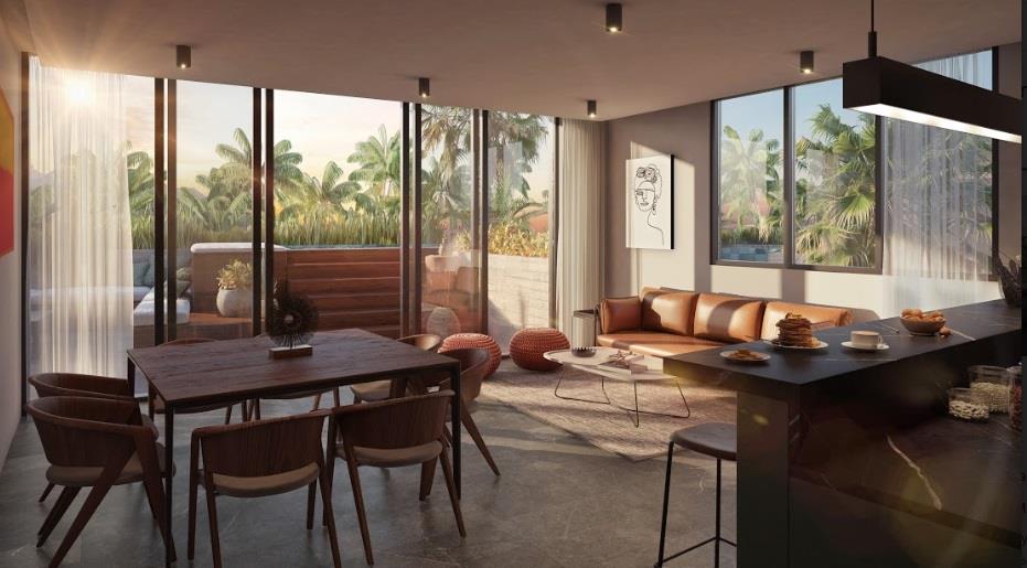 Penthouse BR3 BA4, Petra, Tulum