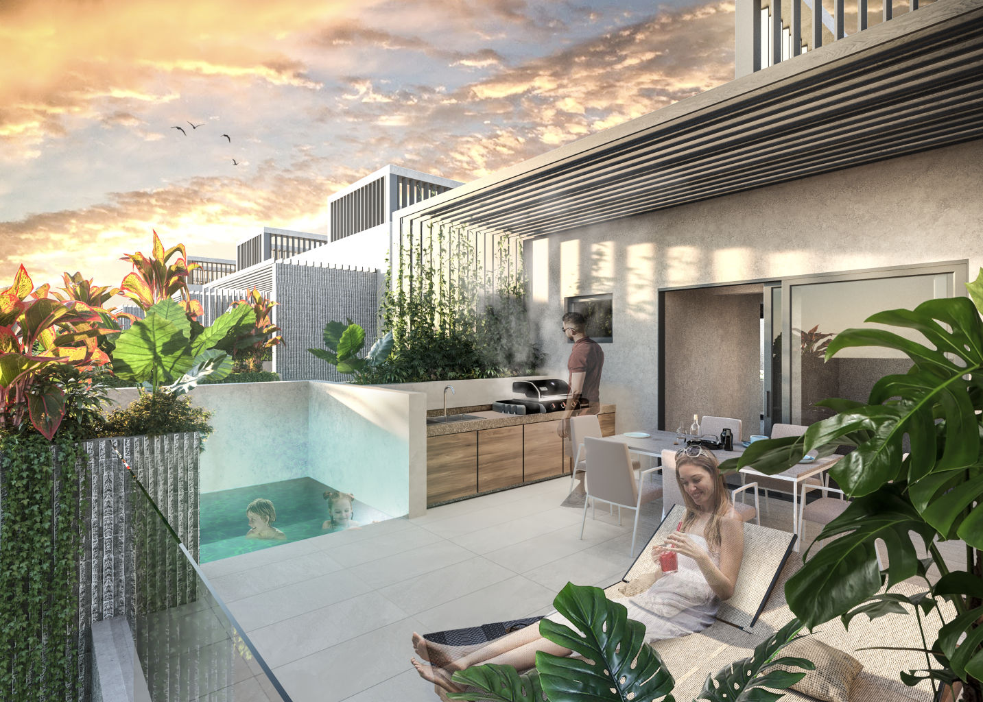 4BR 5BA Luxury Apartment, Cardinal, Tulum