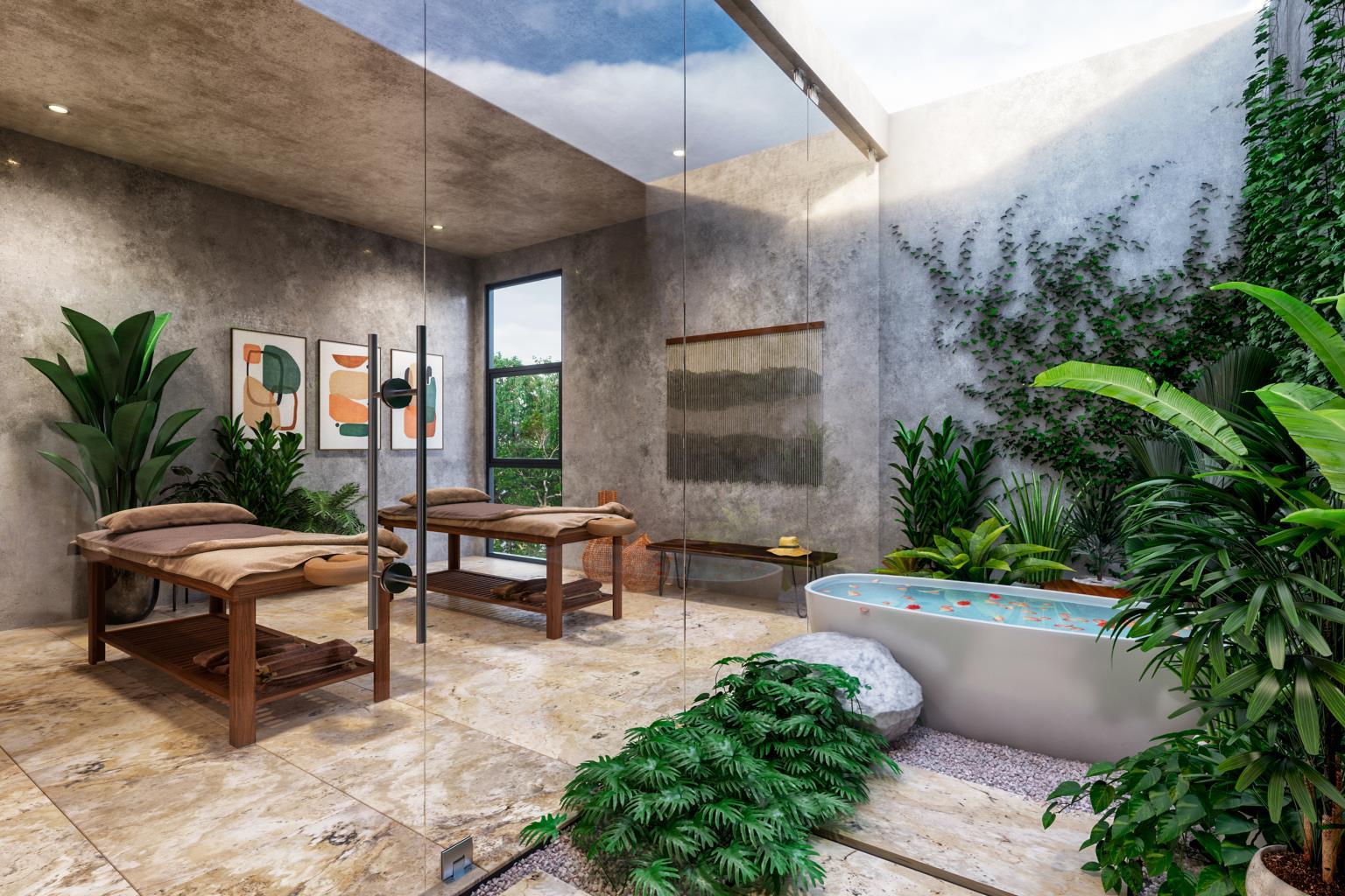 1BR 2BA Apartment. Uxul Tulum