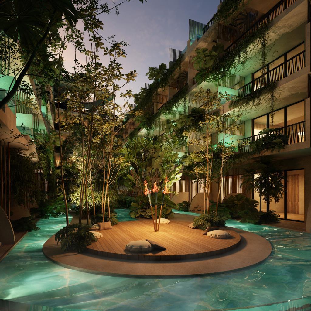 1BR 1BA Luxury Apartment with pool, Amazonia 518 Tulum