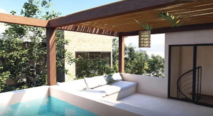 3BR 3BA House Lock off, Distrito La Selva, Tulum