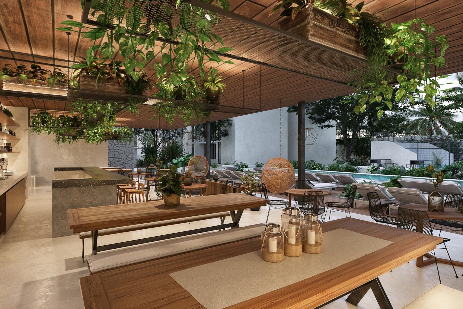 1BR 2BA Apartment. Uxul Tulum