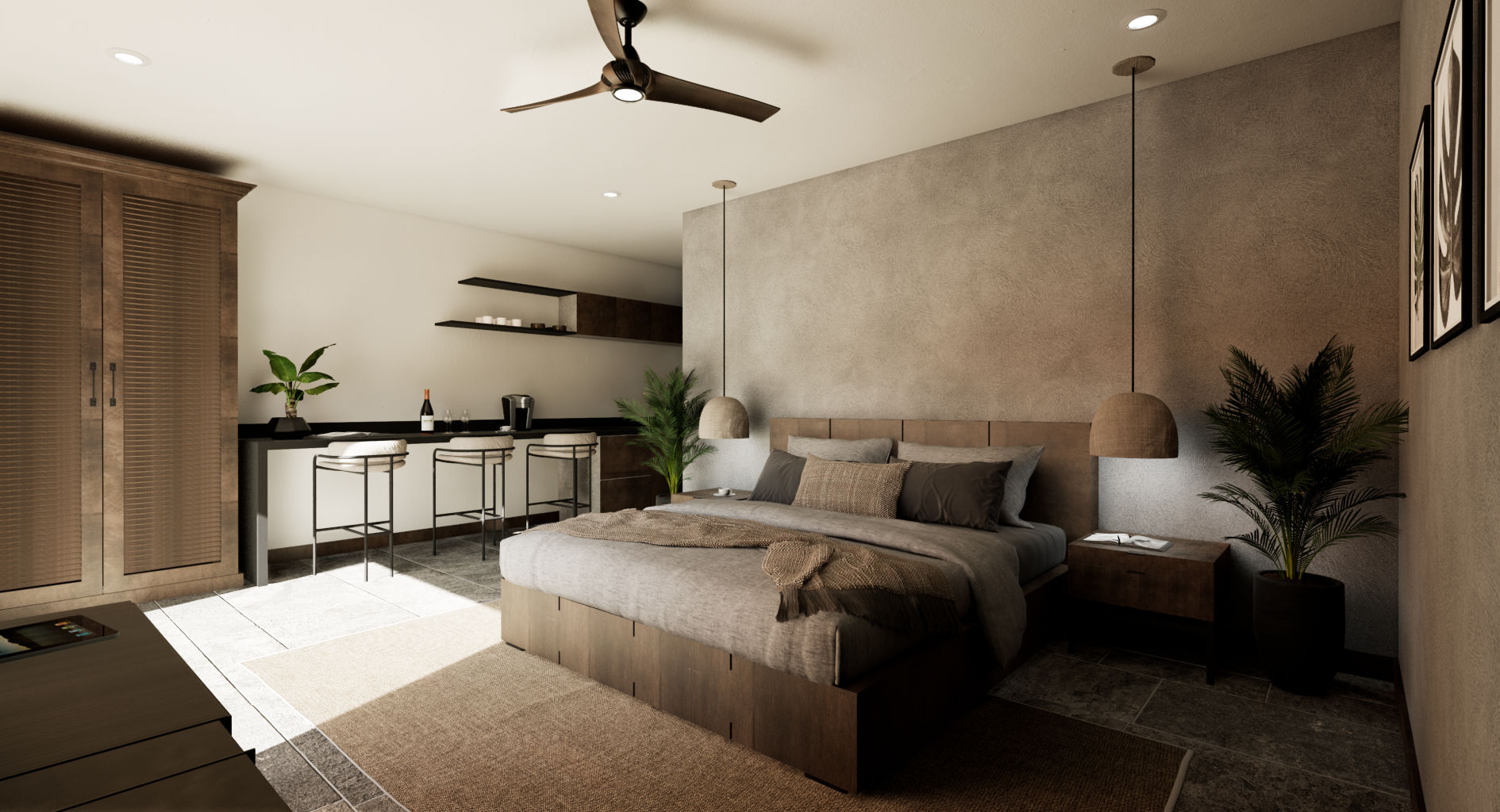 2BR 2BA, Luxury Apartment with Terrace, Artra, Tulum