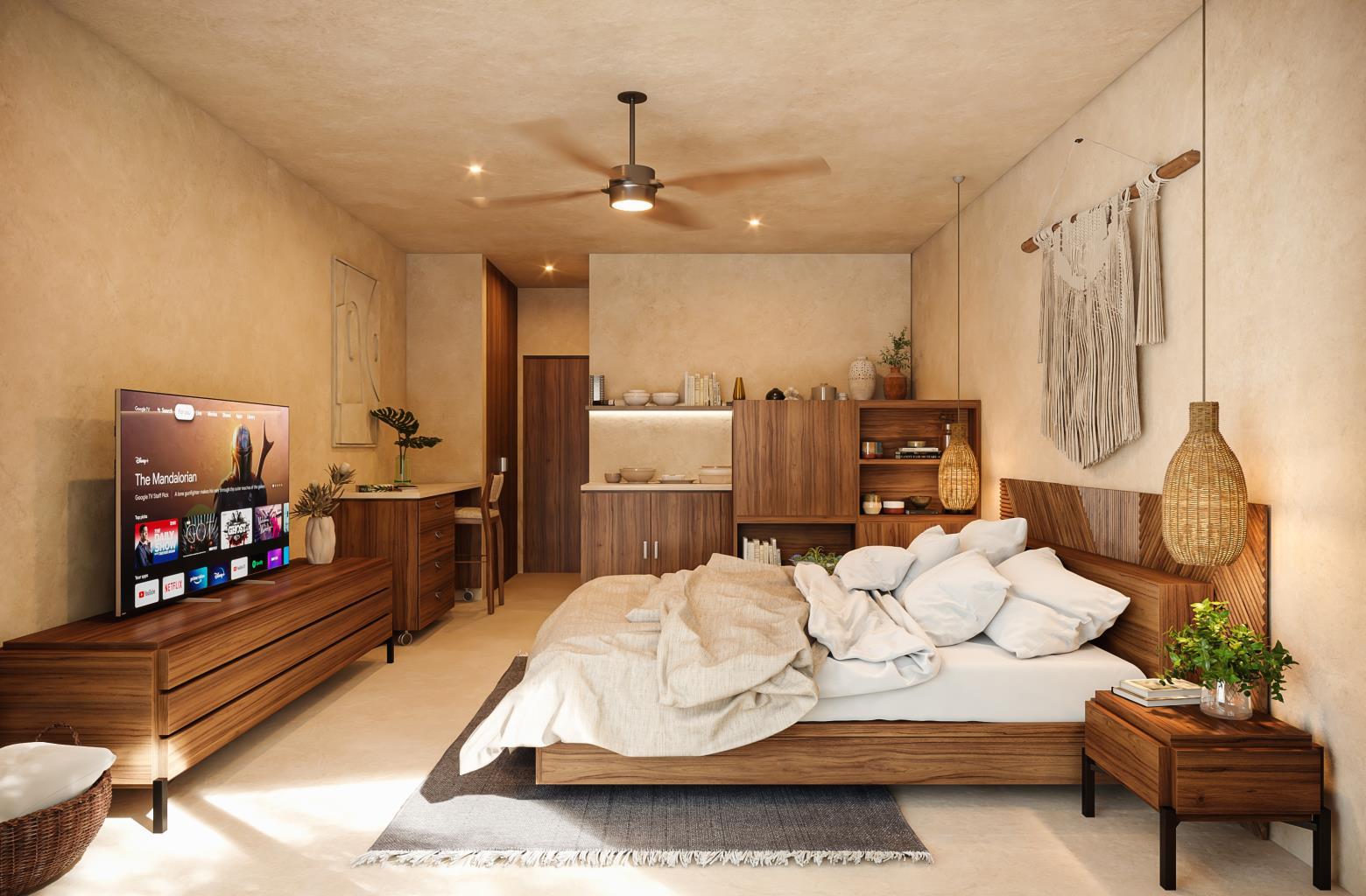 1BR 1BA Apartment with terrace, Yama Tulum Condos