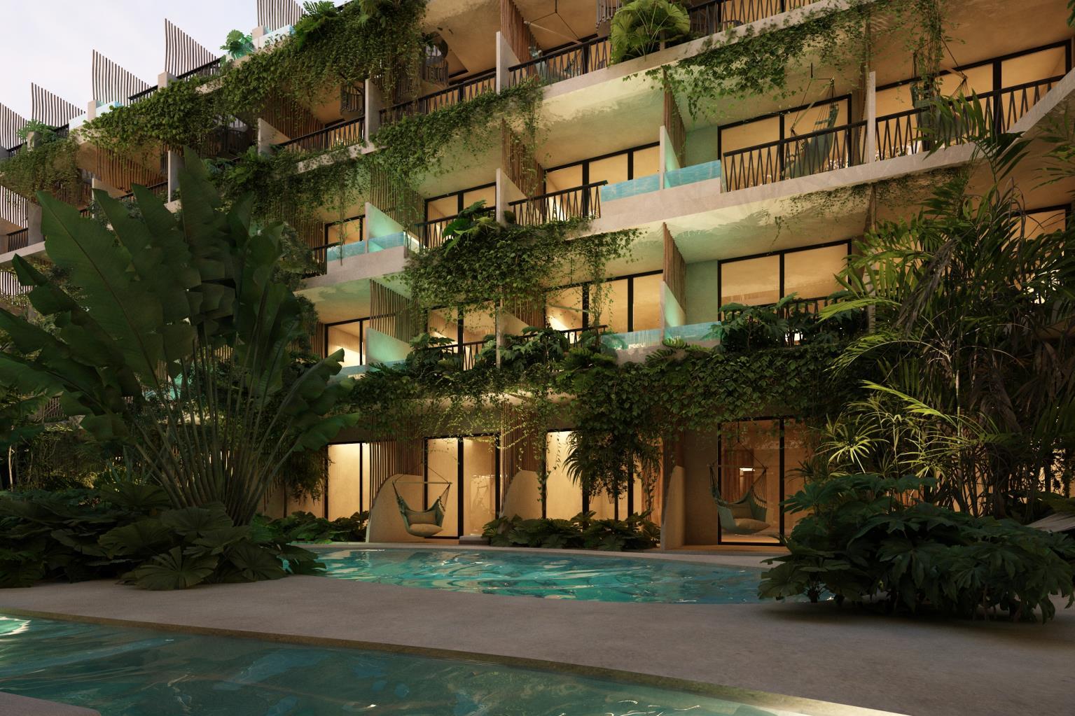 1BR 1BA Luxury Apartment with pool, Amazonia 518 Tulum