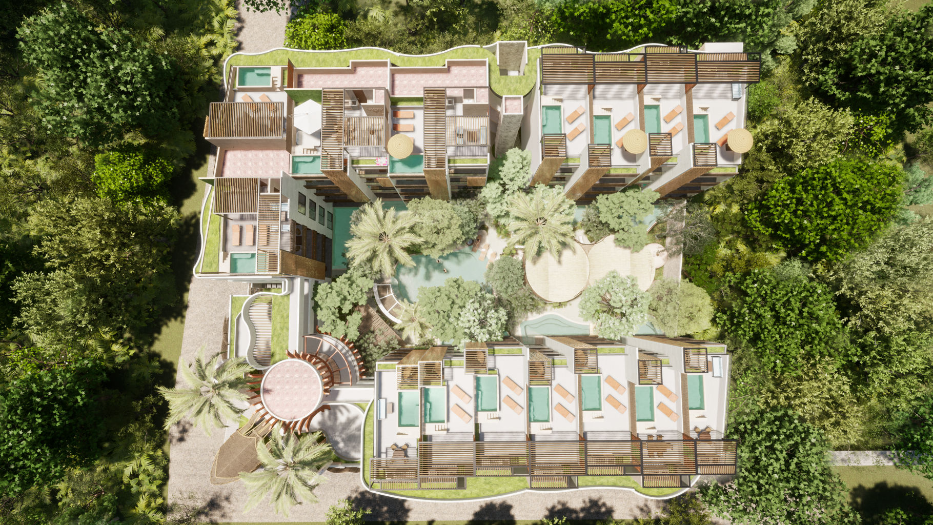 1BR 1BA, Luxury Studio with Terrace, Kukul, Tulum