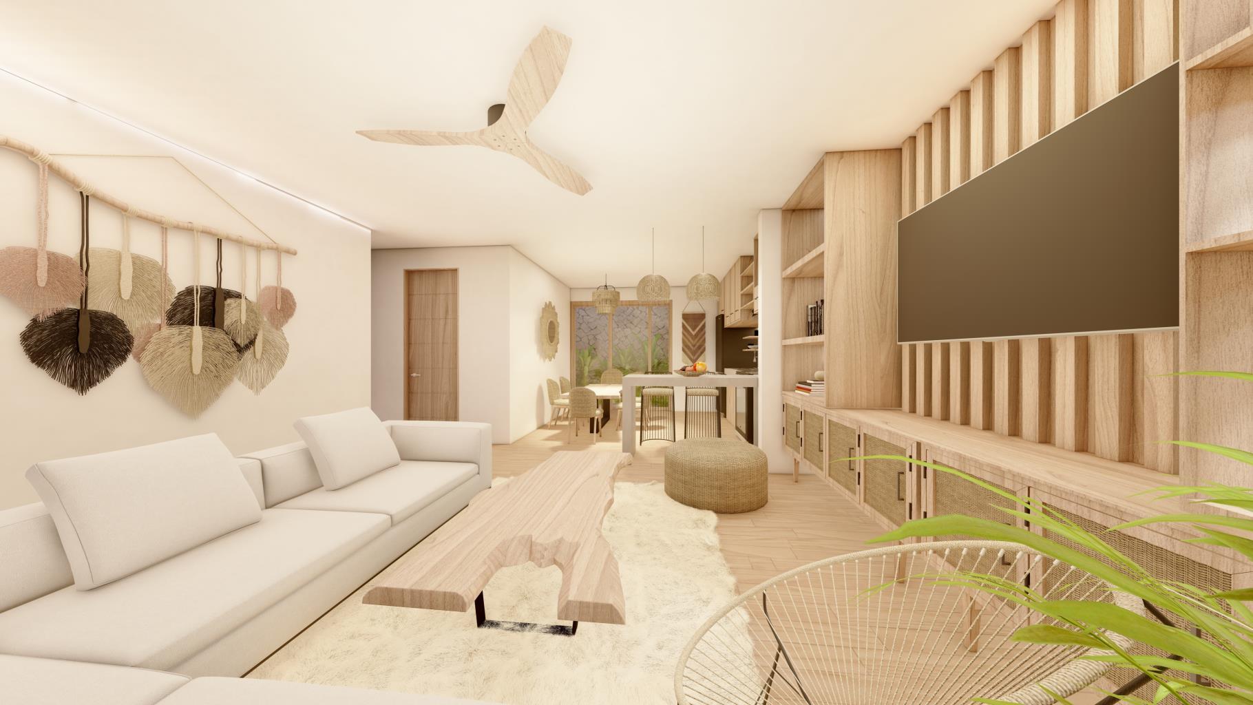2BR 1BA Apartment, Yemaya Tulum