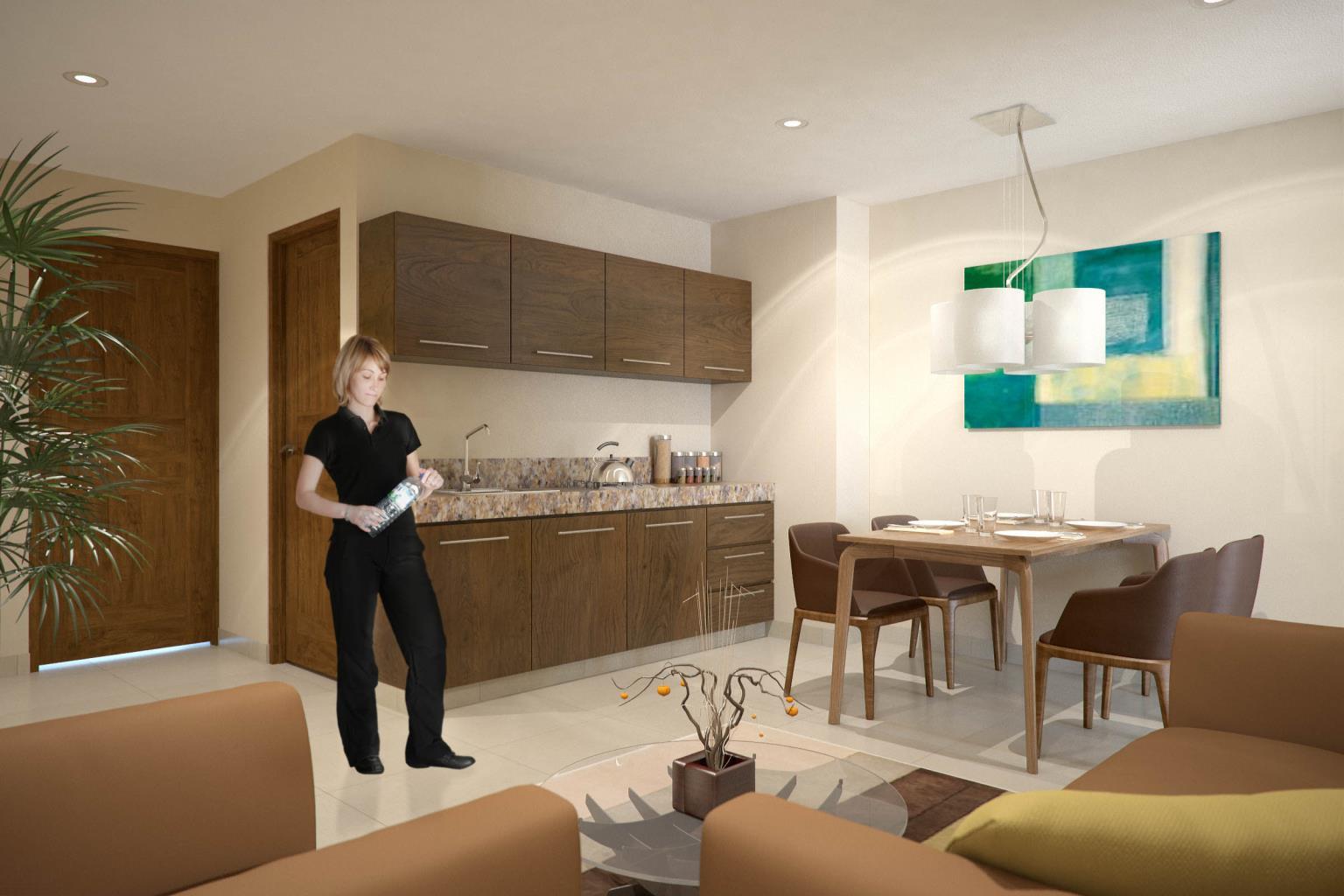Studio BR1 BA1, Suites Riviera, Playa del Carmen