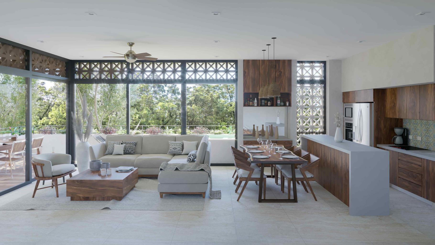 3BR 3BA Apartmente, Muwan, Tulum