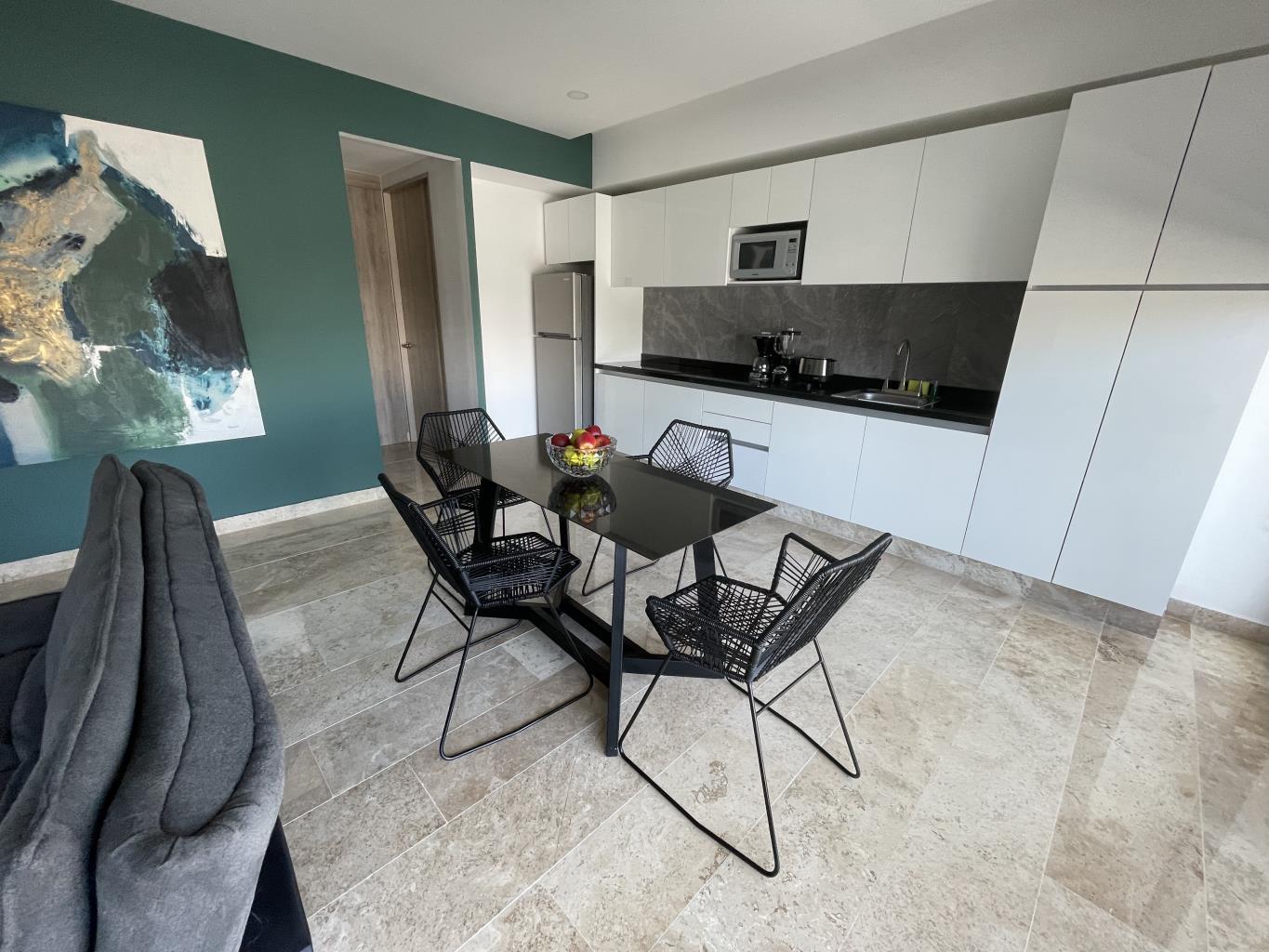 1BR 1BA, Studio with Balcony, Torre Diez, Playa del Carmen