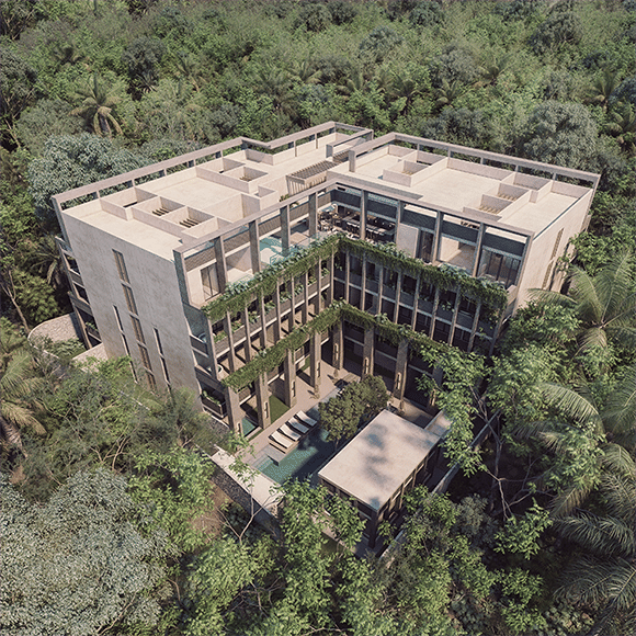 1BR 1BA, Luxury Studio with Jacuzzi, Constelada, Tulum