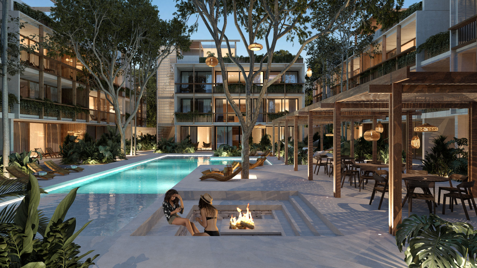 1BR 1BA Ground floor Apartment, Muunek Tulum