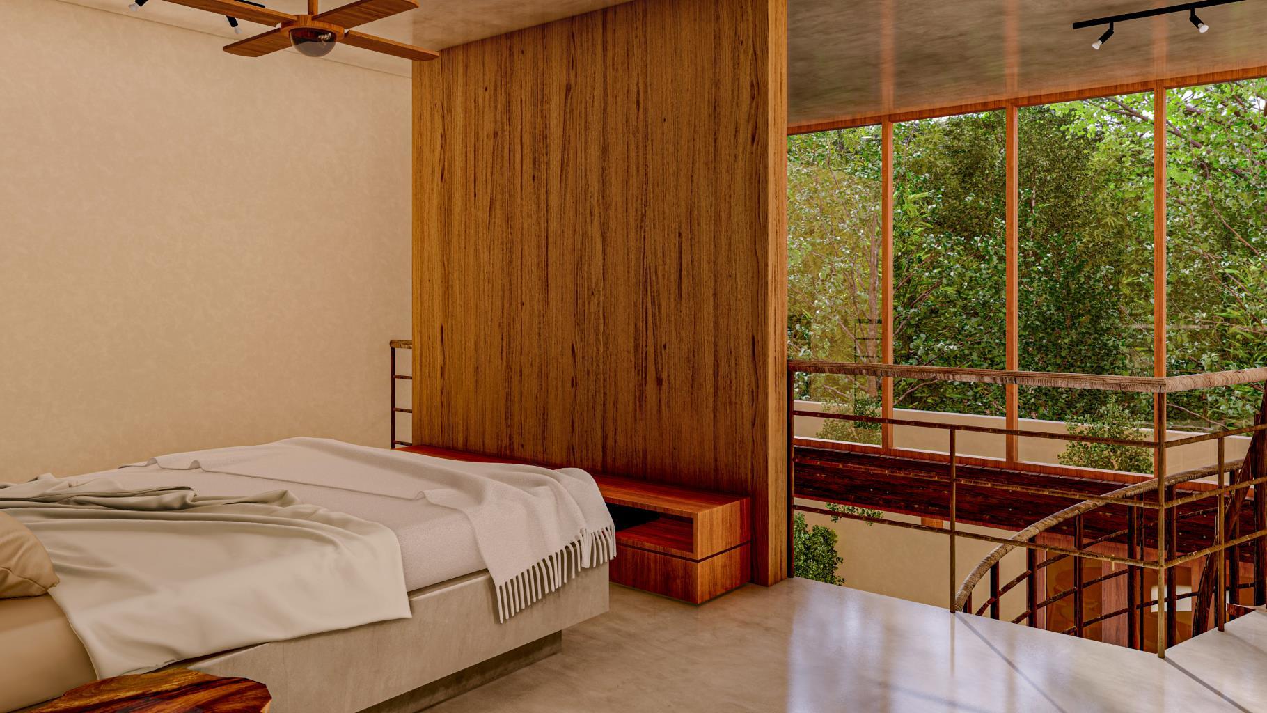 1BR 1BA Garden Loft with pool, Suku`un, Tulum