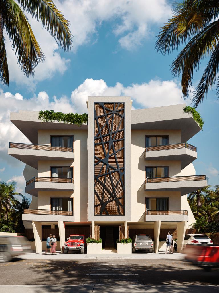 1BR 1BA Apartment with terrace, Yama Tulum Condos