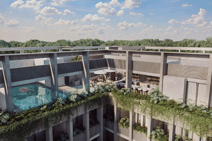 1BR 1BA, Luxury Studio with Jacuzzi, Constelada, Tulum
