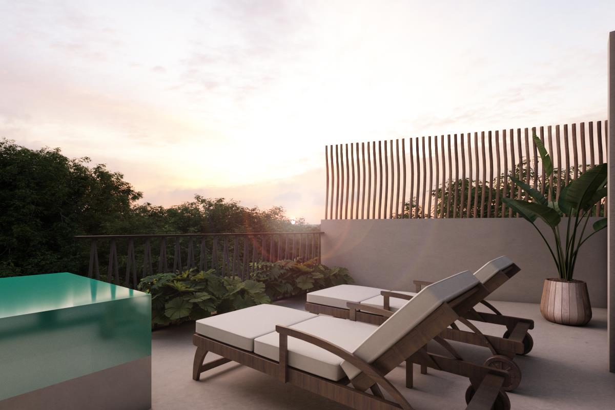 1BR 1BA Luxury Apartment with pool, Amazonia 518 Tulum