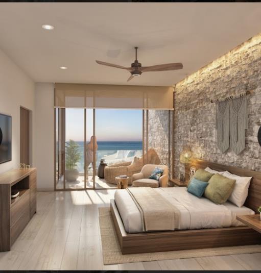 3BR 3BA Apartment luxury Finishes and Ocean view, CasaCun, Puerto Aventuras