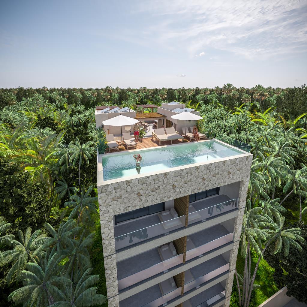 1BR 1BA, Studio with Balcony, Nativo, Playa del Carmen