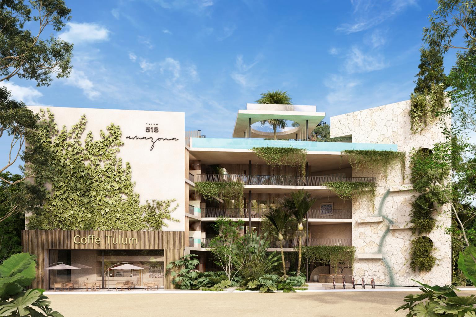 1BR 1BA Luxury Apartment with pool, Amazonia 518 Tulum