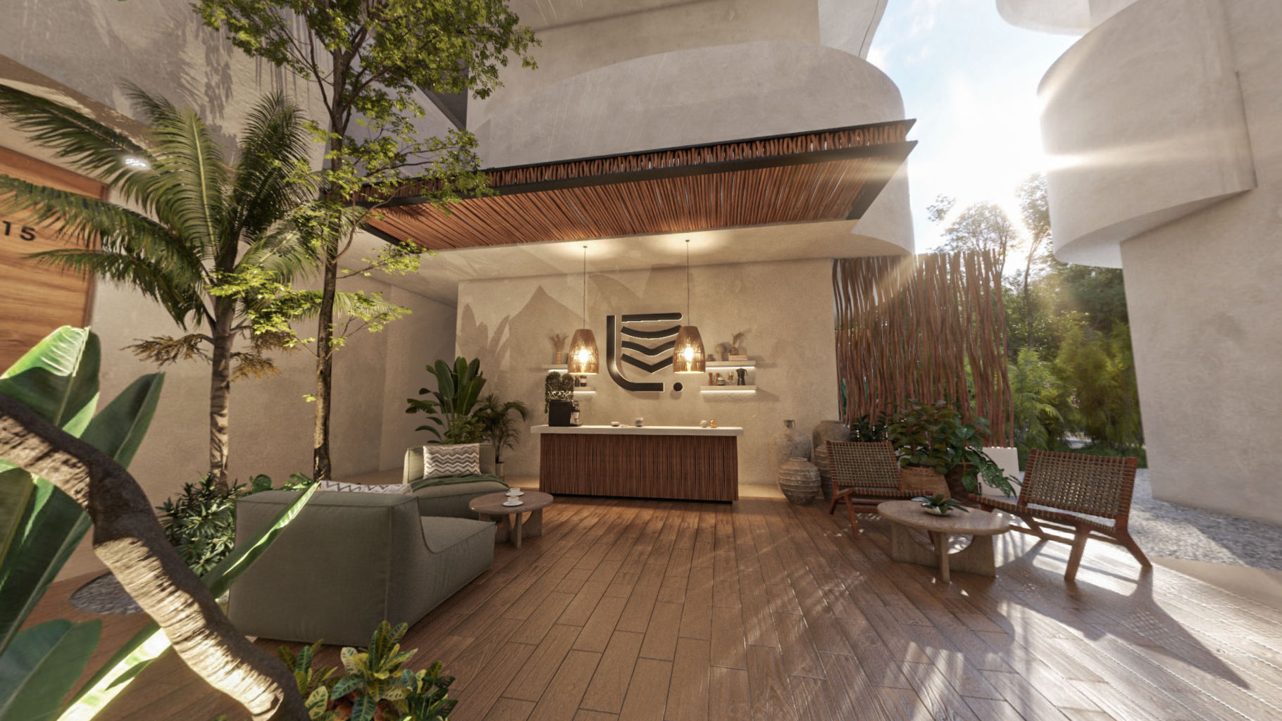1BR 1BA, Studio with Pool, Hunab Residences, Tulum