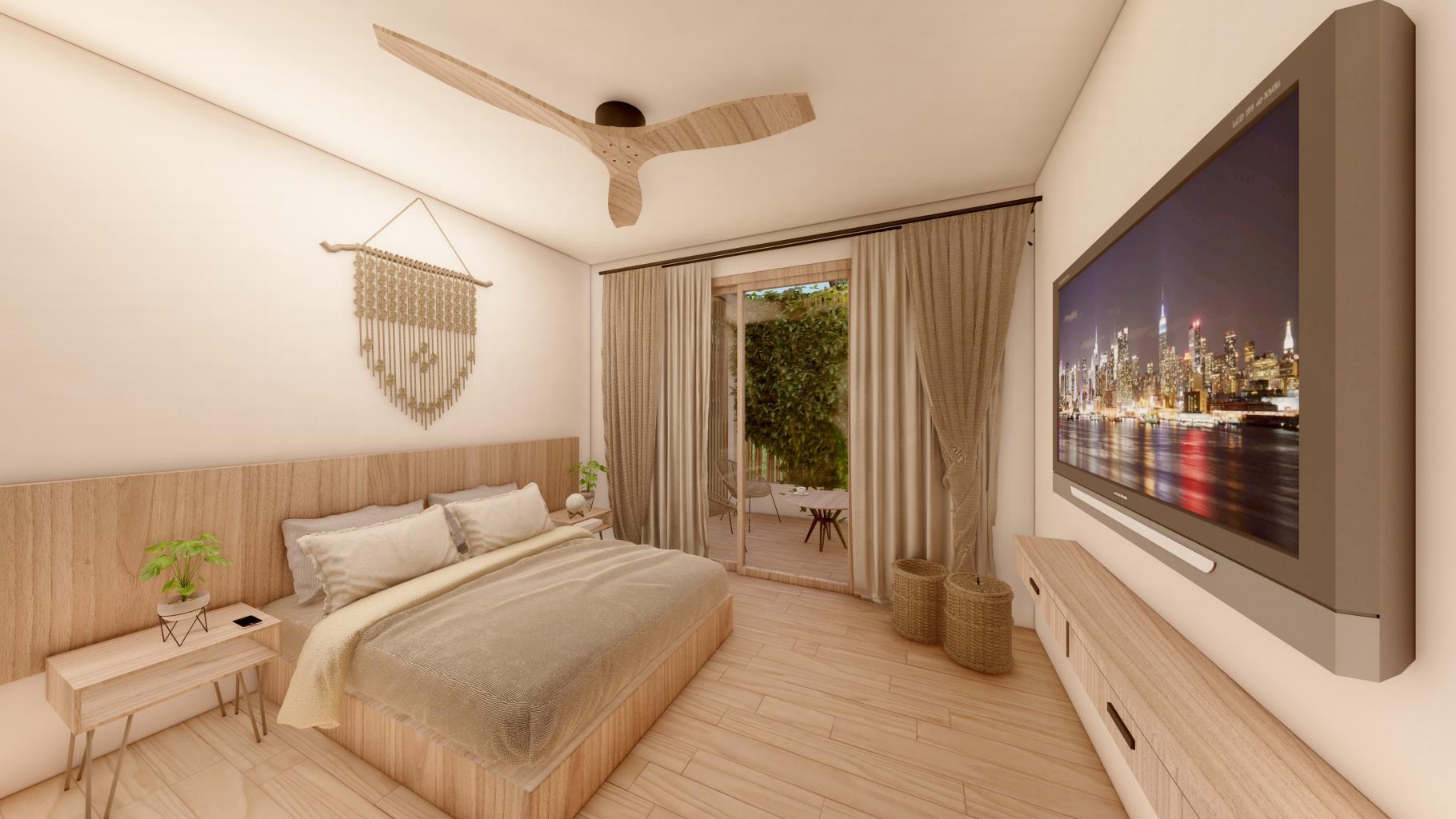 2BR 1BA Apartment, Yemaya Tulum