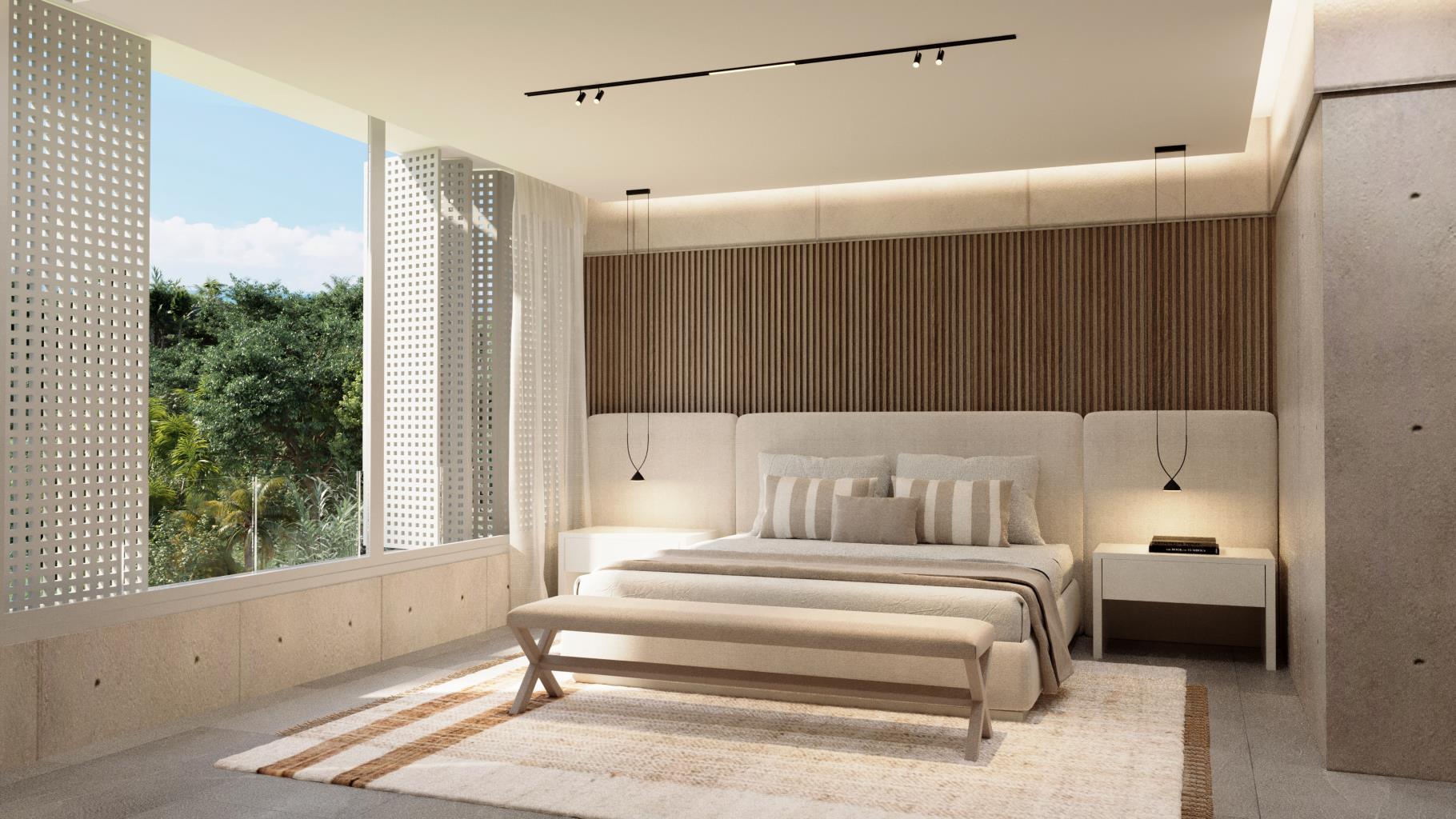2BR 2BA, Luxury Apartment With Terrace, Uma, Playa del Carmen