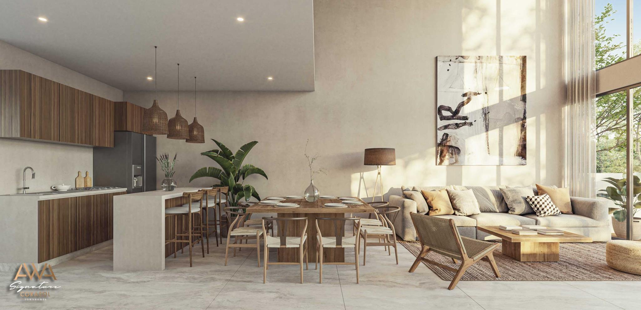 3BR 3BA Apartment swin up, Awa Signature, Playa del Carmen