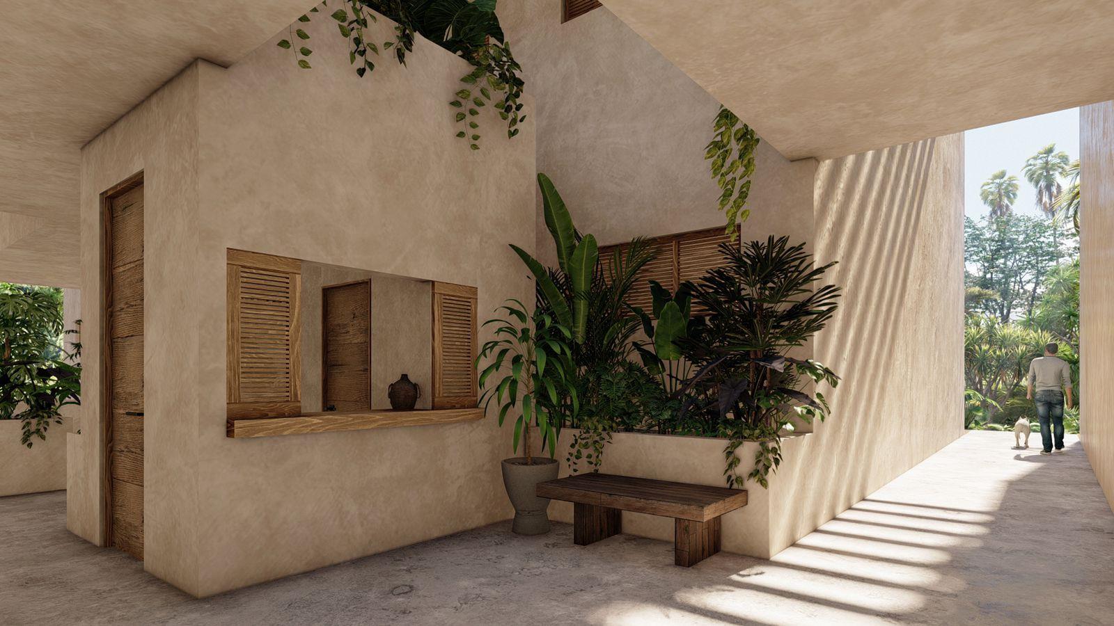 1BR 1BA, Ground Floor Luxury Apartment with Terrace, Casa Chaak, Puerto Aventuras