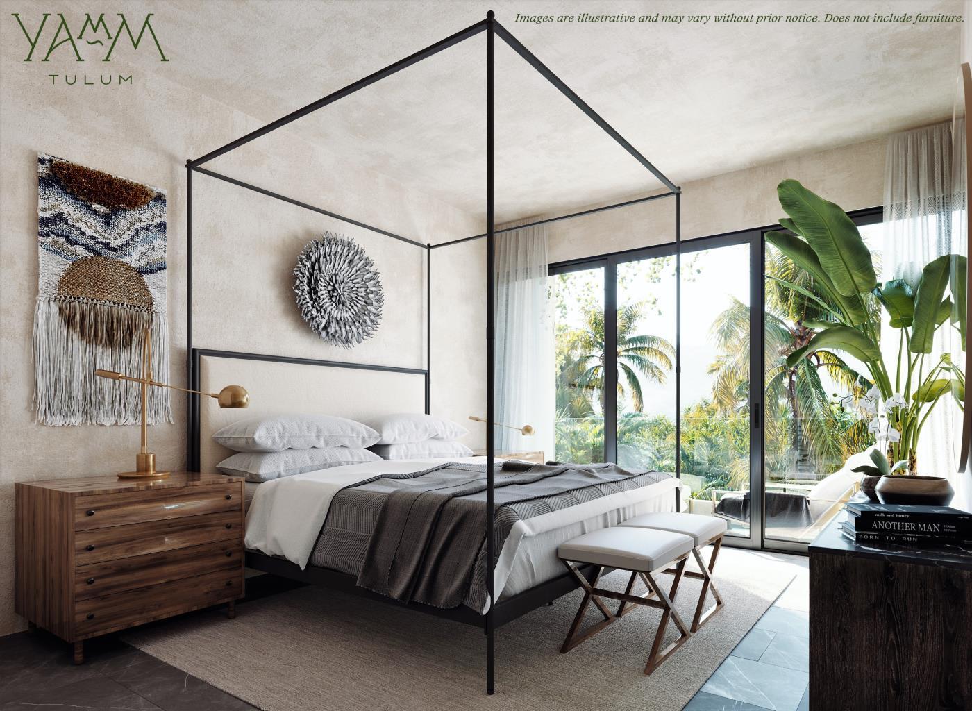 2BR 2BA apartment Yamm Aldea Zama Tulum
