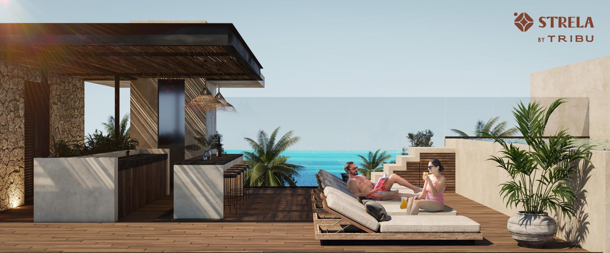3BR 3BA PH, Strela by Tribu, Puerto Morelos