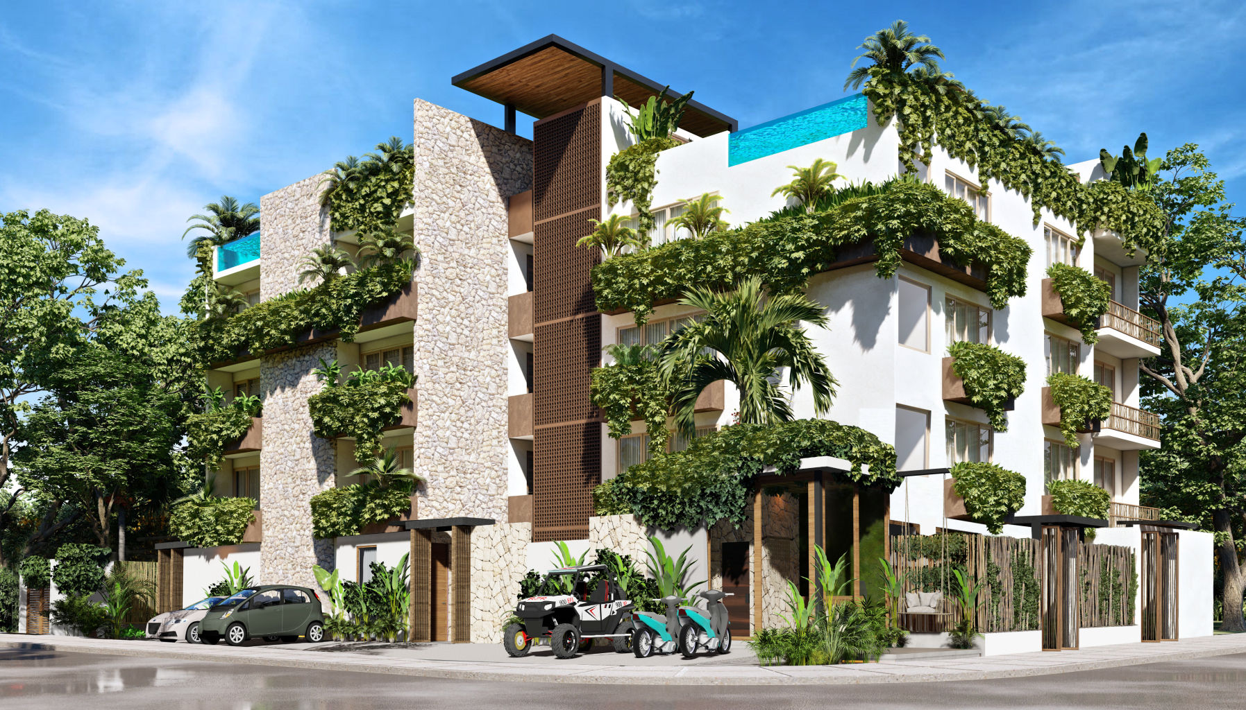 2BR 1BA Apartment, Yemaya Tulum