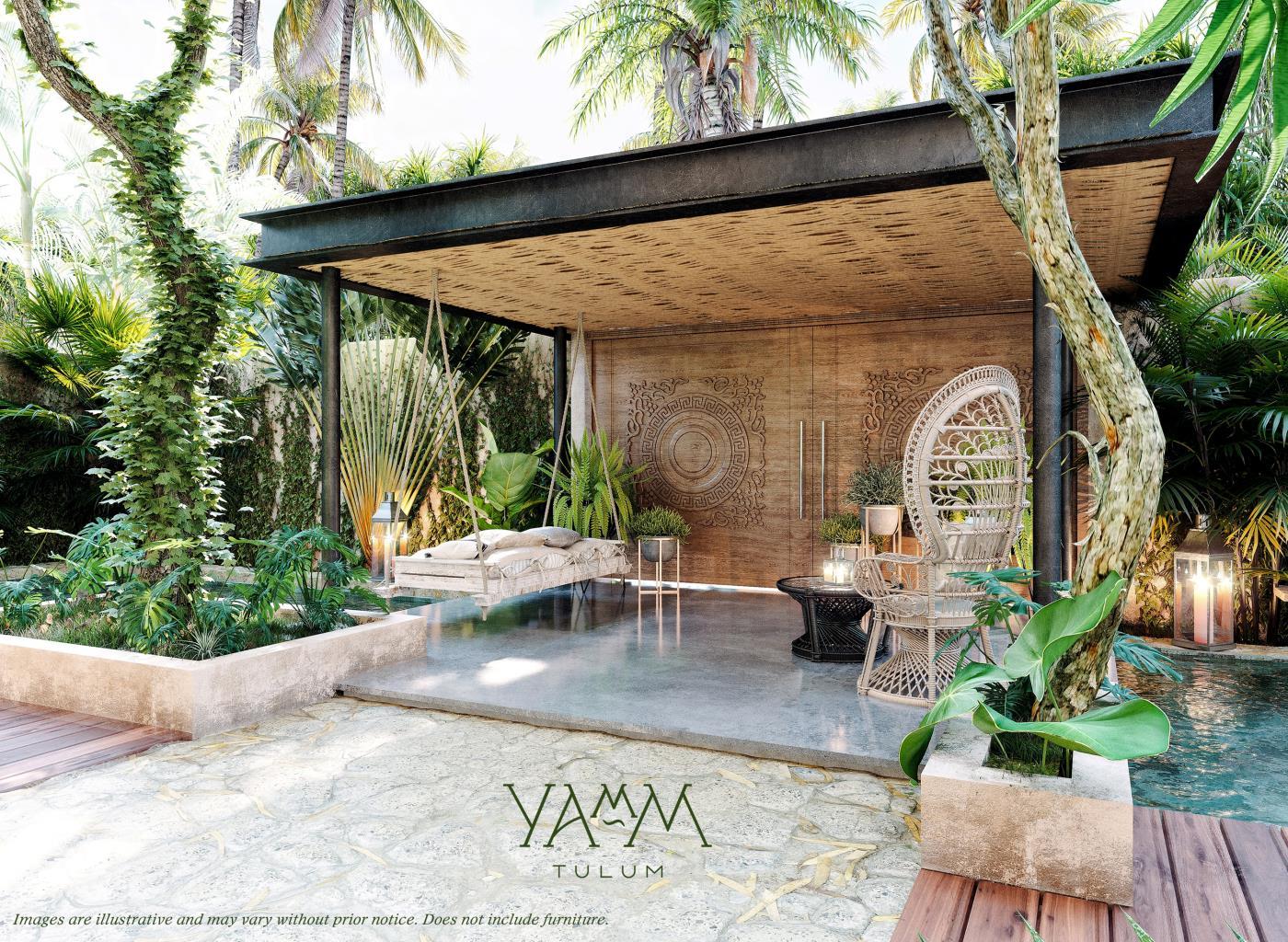 2BR 2BA apartment Yamm Aldea Zama Tulum