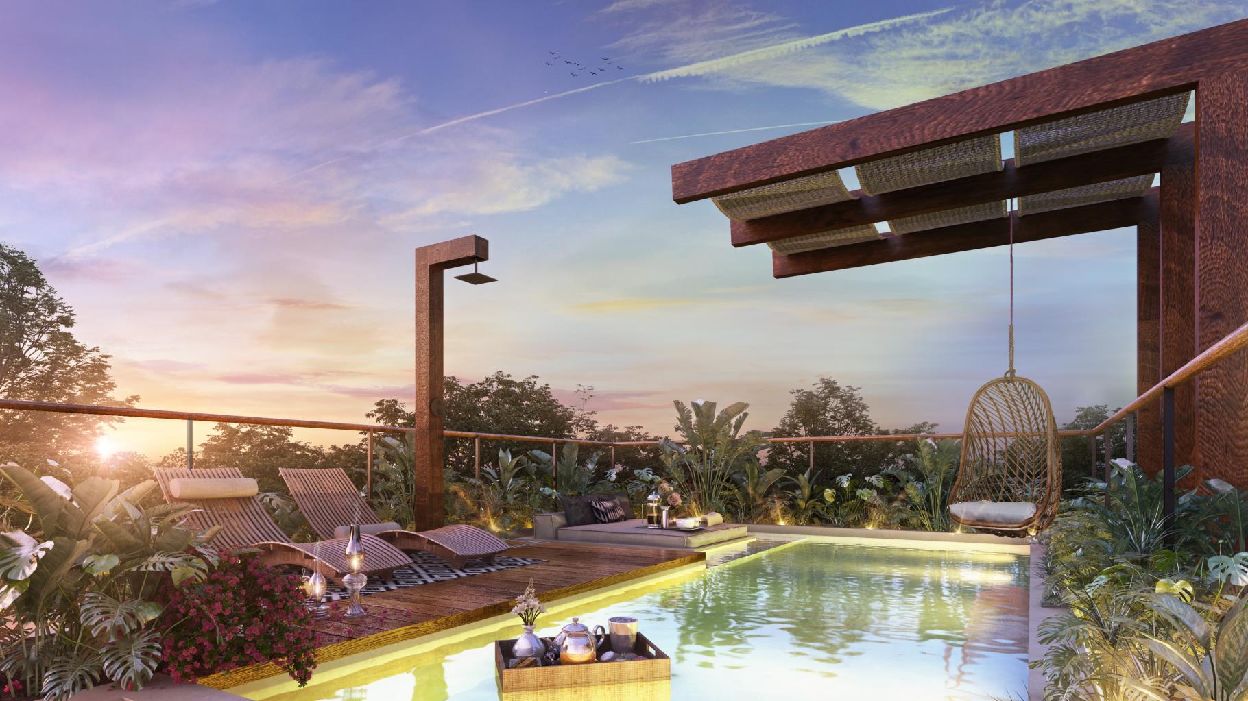 3BR 3BA Apartment Lock off, Mestiza Tulum