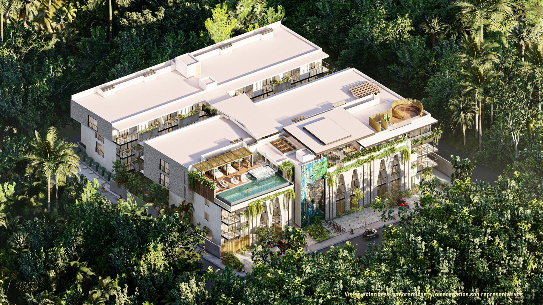 2BR 2BA, Apartment with Lock Off, Zamajal, Tulum