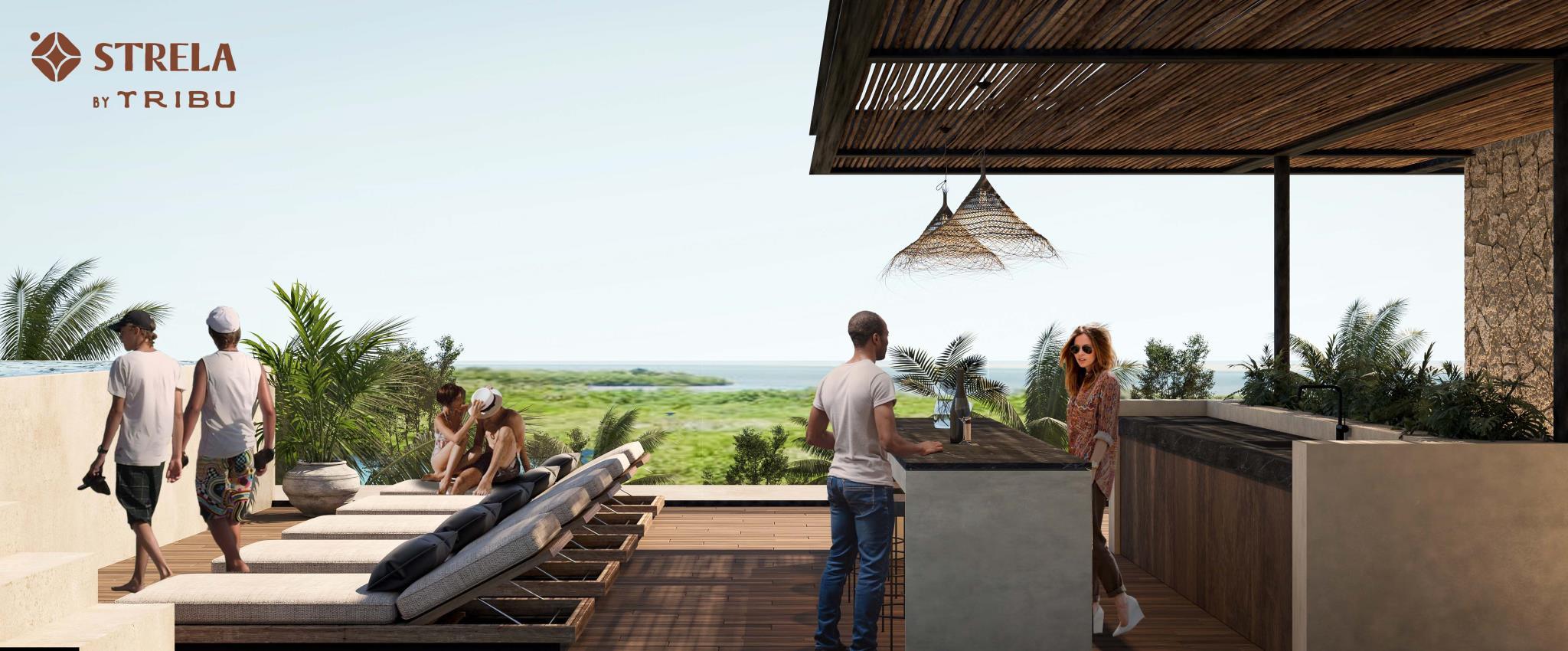 3BR 3BA PH, Strela by Tribu, Puerto Morelos