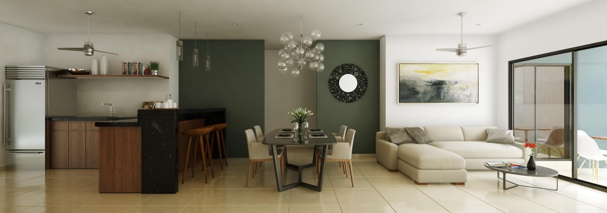 2BR 2BA apartment Beel 19, Playa del Carmen