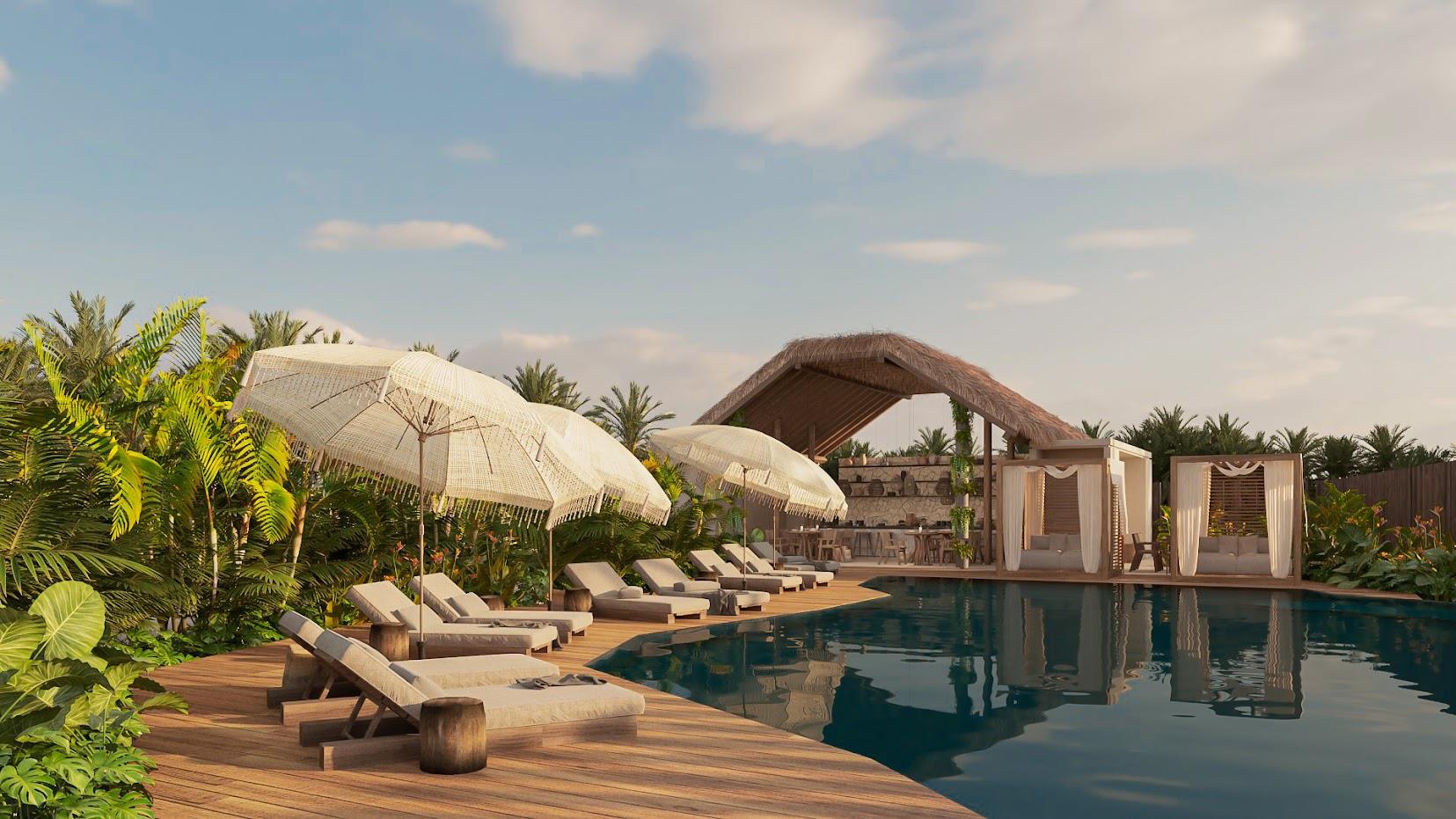 2BR 3BA, Ground Floor Apartment with Pool, Zenesis, Tulum