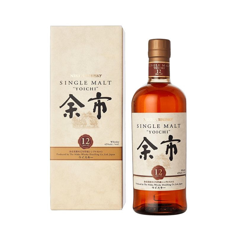 Yoichi余市12年新版威士忌酒瓶