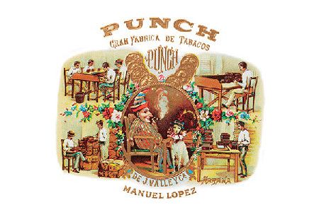 [Punch 蟠趣雪茄標誌]