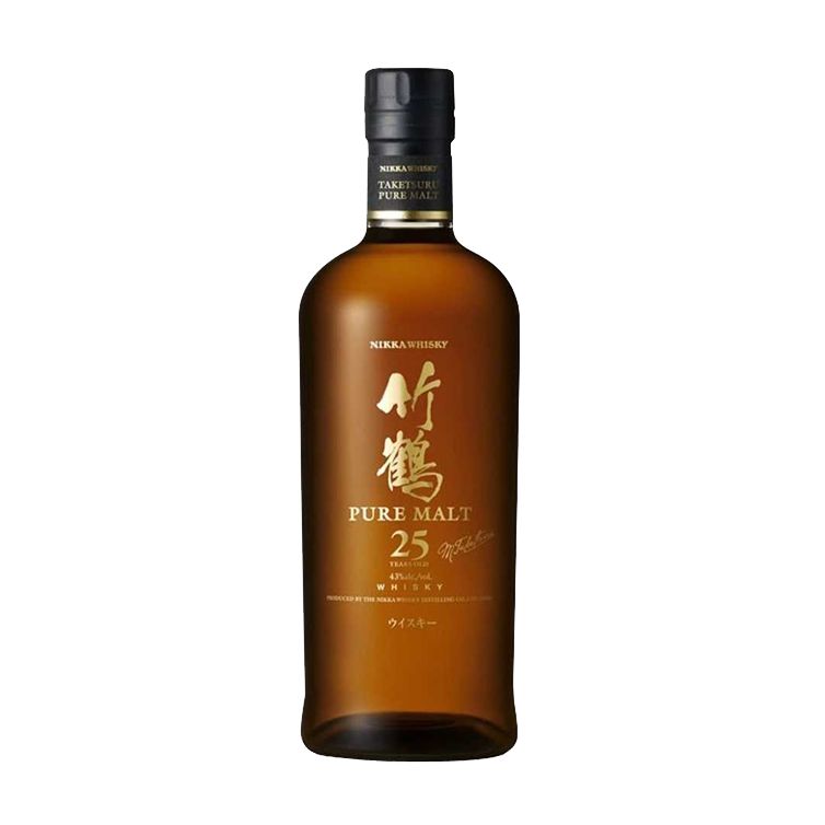 竹鶴25年純麥威士忌陶瓷瓶