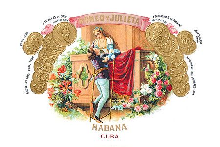 [Romeo y Julieta 雪茄標誌]