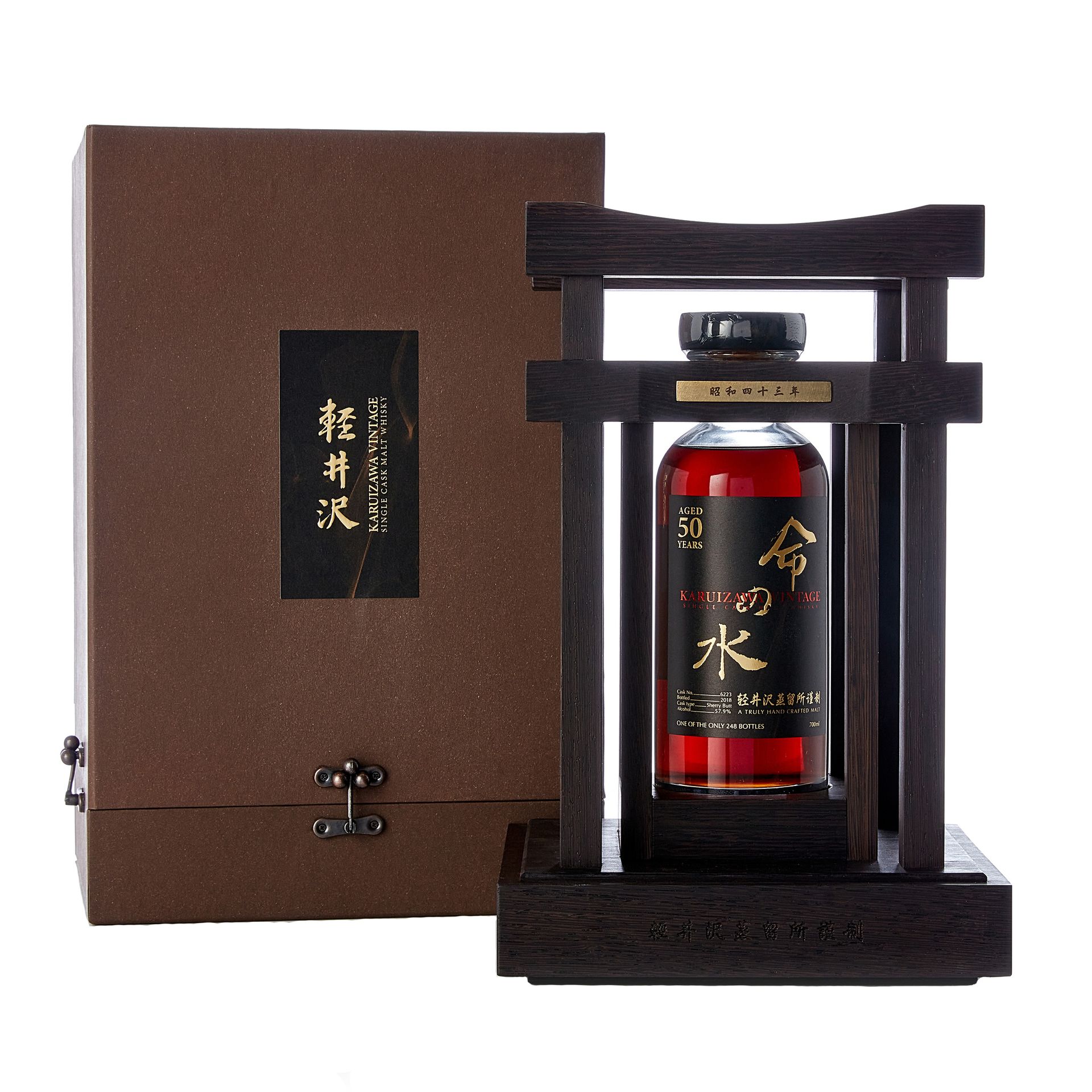 輕井澤 黑白命之水系列威士忌