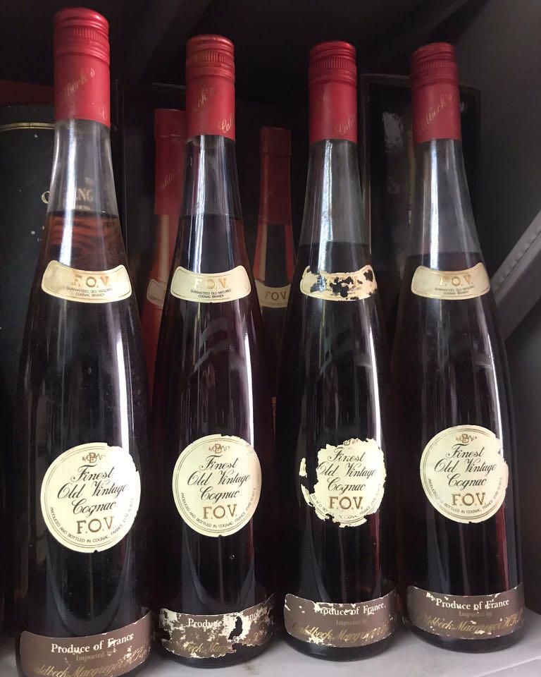 [70年代長頸 F.O.V 白蘭地]