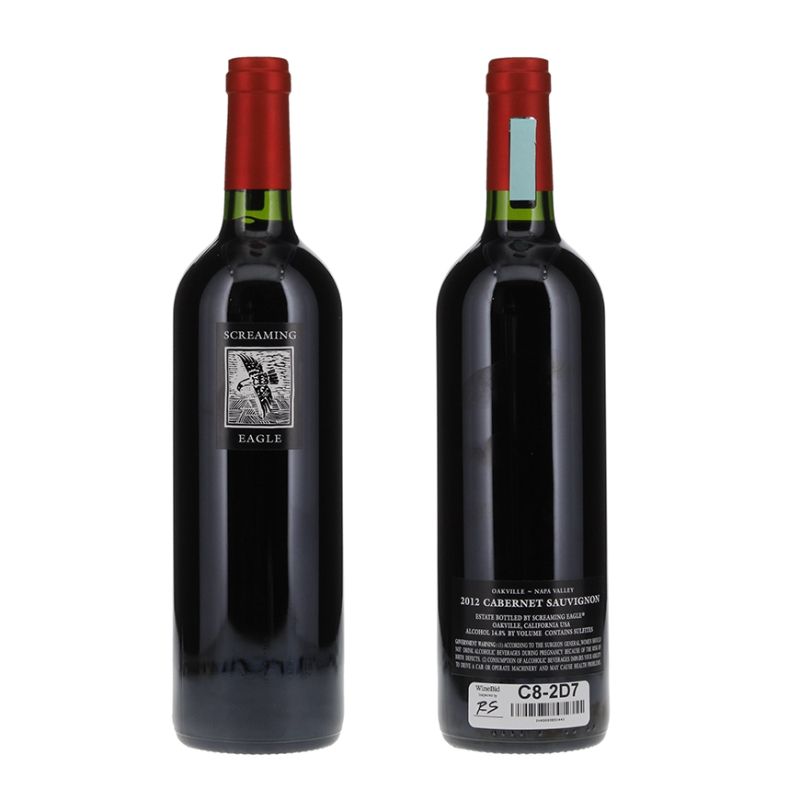 2012年份嘯鷹紅酒酒瓶