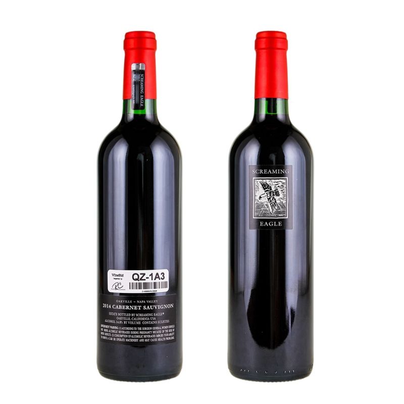 2014年份嘯鷹紅酒酒瓶