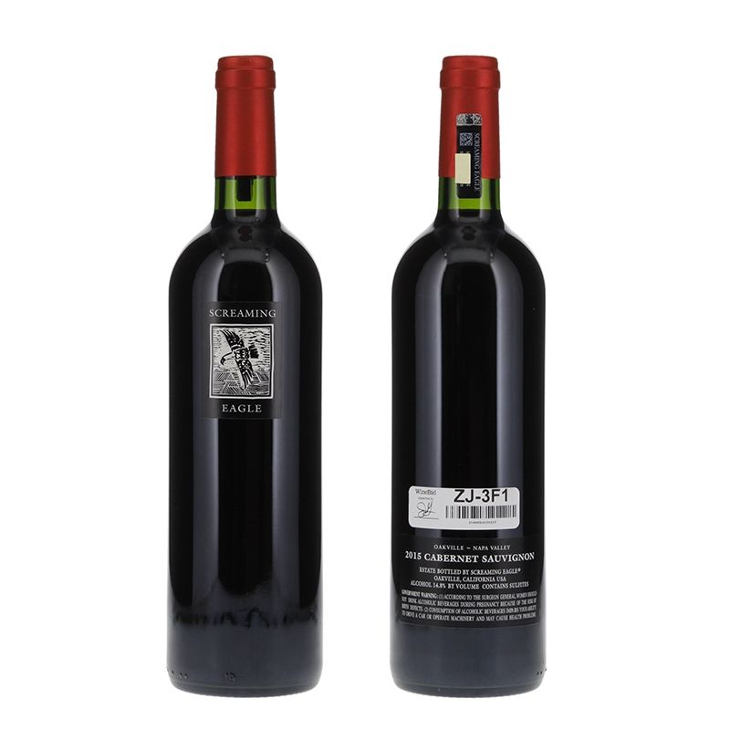 2015年份嘯鷹紅酒酒瓶