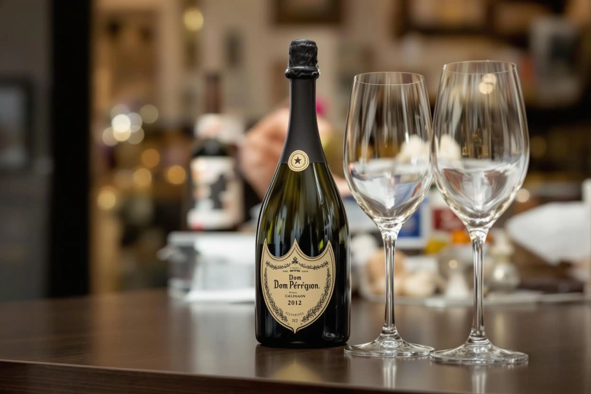 唐培里儂香檳王在地窖中陳年