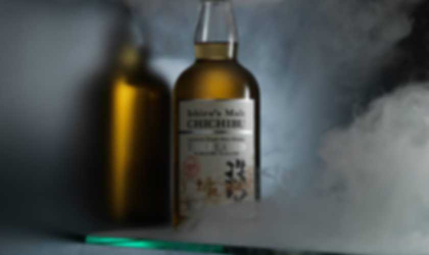 多瓶珍稀的秩父Ichiro's Malt威士忌陳列