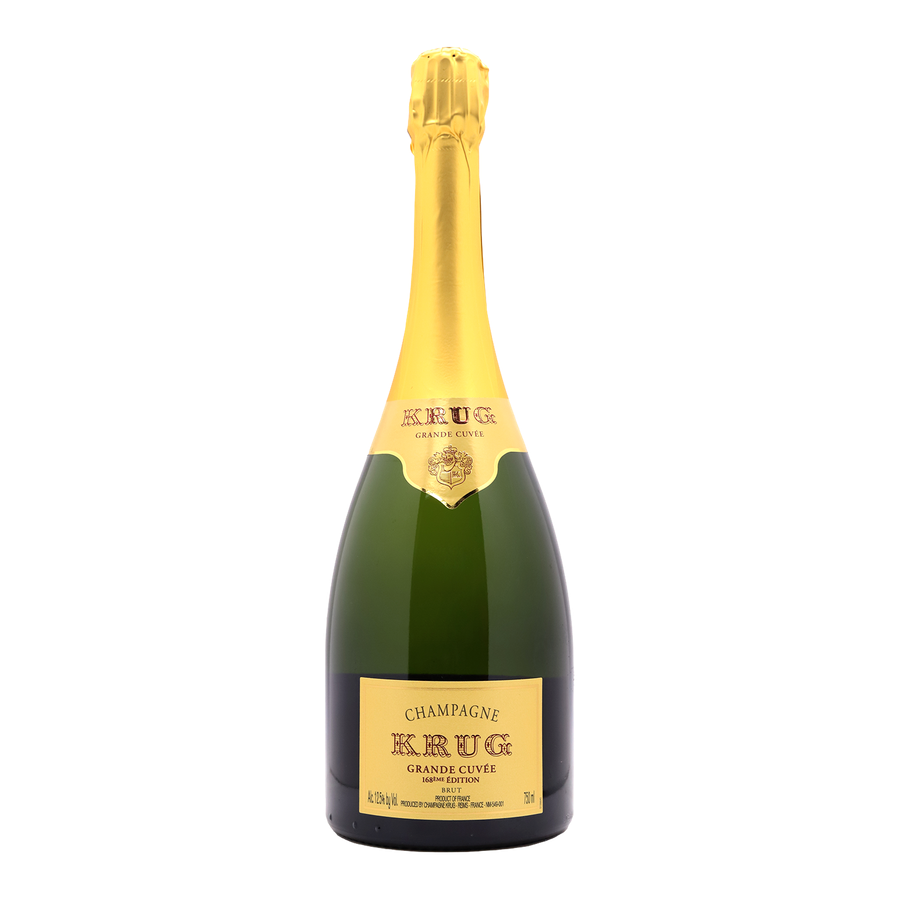庫克 Grande Cuvée 香檳，正標是無年份 cuvée 而不是四位採收年