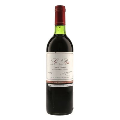 1979年份Le Pin里鵬紅酒酒瓶